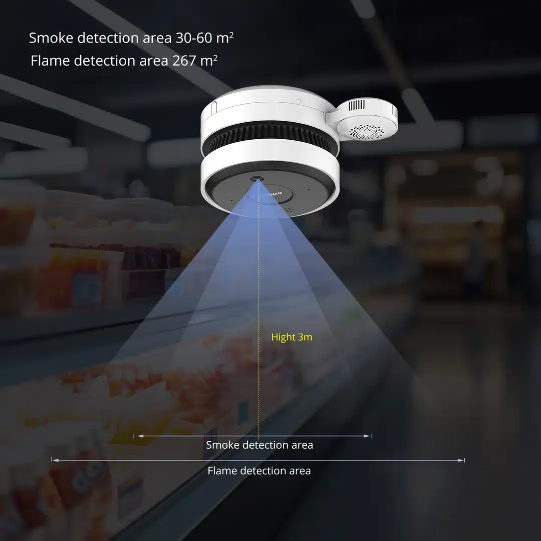 DHI HY SAV849HAP ET AI Fire Smoke Sensing Network Camera Pro 08