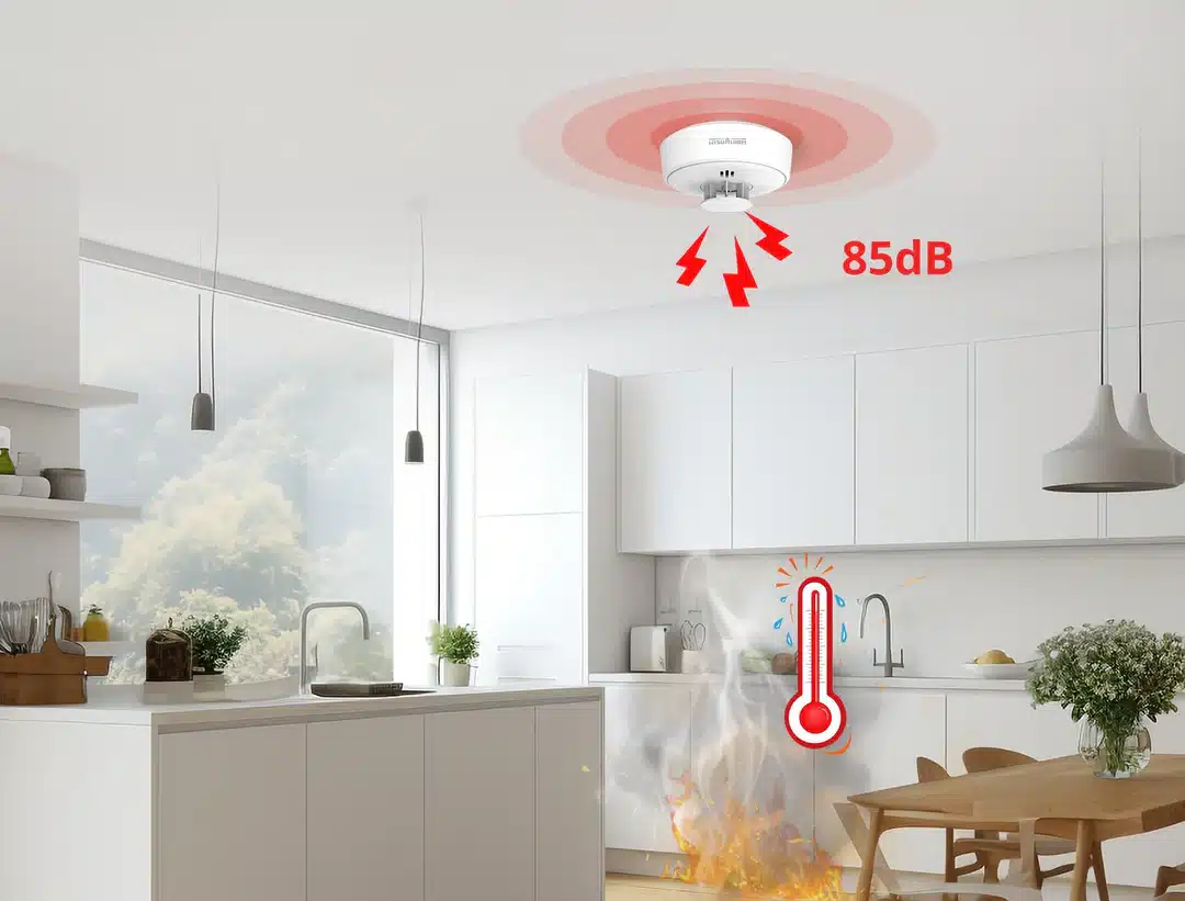 H01 R8 Interlinked Heat Alarm 10