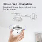 S05 R8 A 3PCS 3PC Interlinked Smoke Alarms New Generation 05
